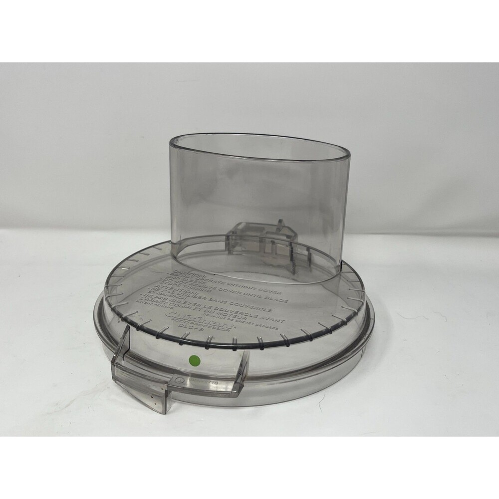 Cuisinart Custom 11 Food Processor DLC-8M Lid Replacement Part DLC-877B MINT